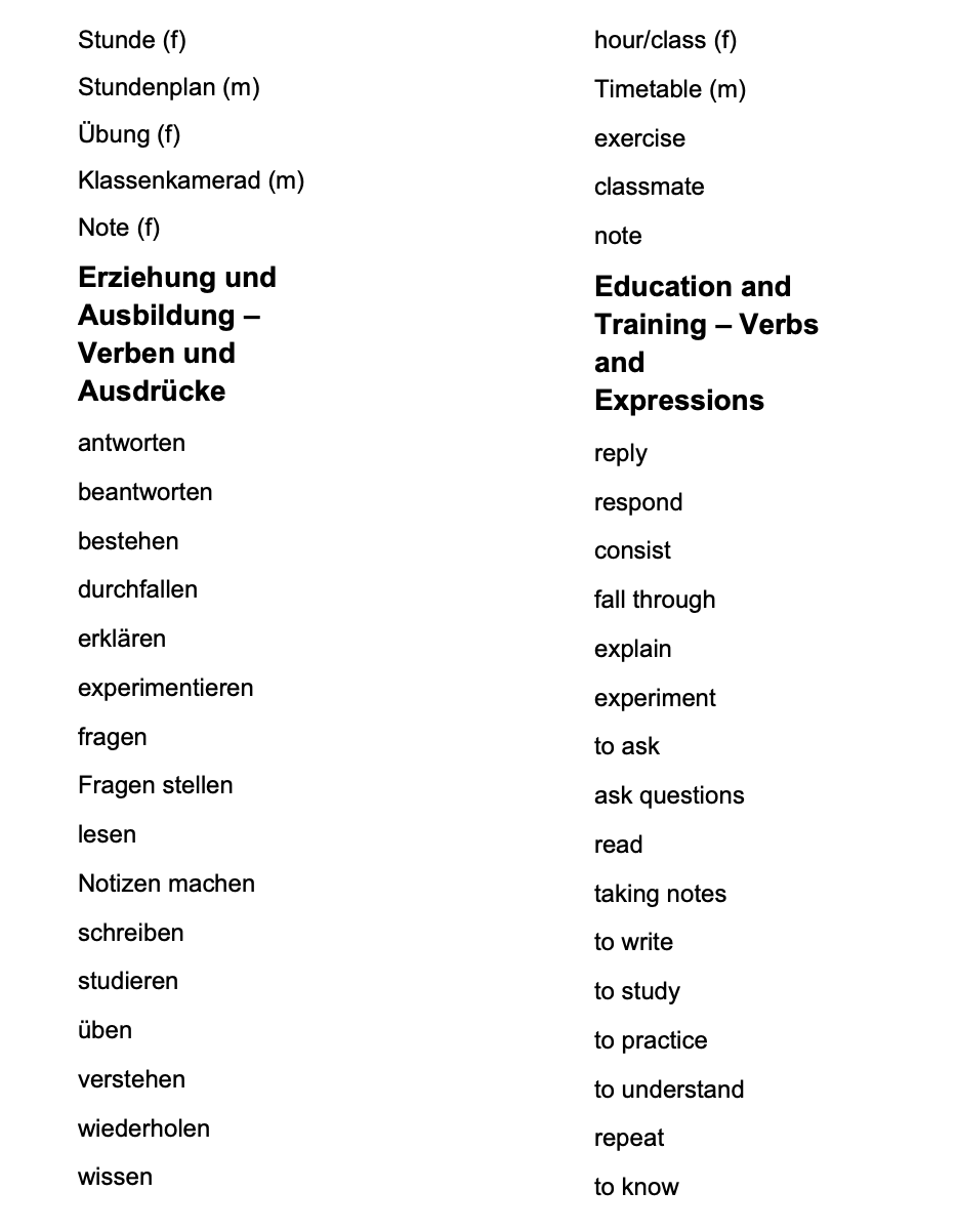 German_Vocabulary with more phrases